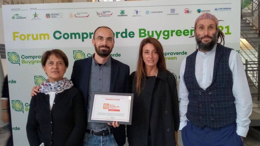 XV Forum CompraVerde BuyGreen: al Comune di Fano il premio "Mensa Verde"