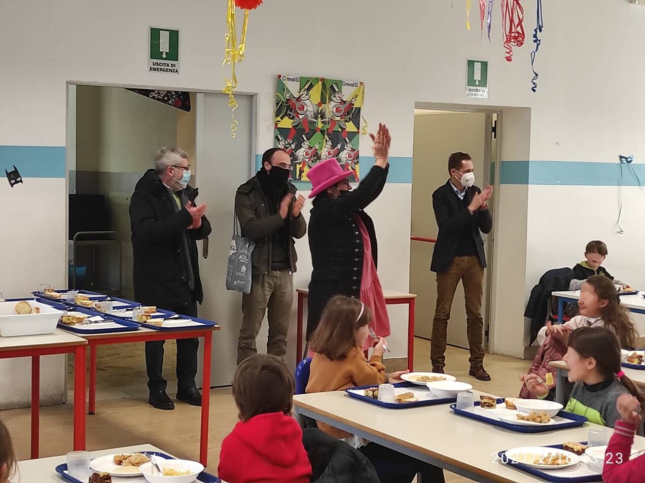 Martedì Grasso, menù di Carnevale nelle scuole di Fano