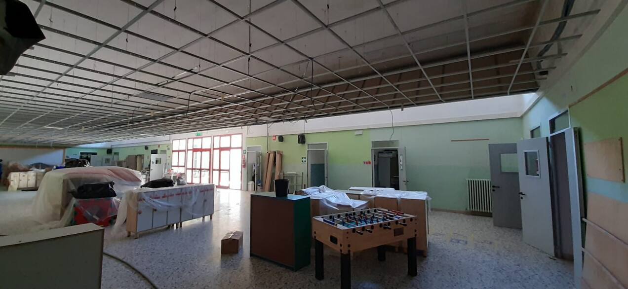Servizi Educativi: Lavori in corso all’asilo Albero Azzurro - pannelli fotovoltaici e illuminazione a led