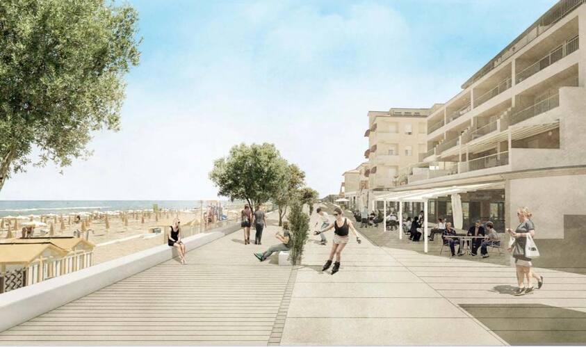 Waterfront Torrette-Pontesasso, Lucarelli: "Il nuovo lungomare sarà bellissimo"