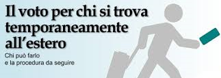 REFERENDUM POPOLARE CONFERMATIVO DEL 20 E 21 SETTEMBRE 2020 VOTO DEGLI ITALIANI TEMPORANEAMENTE ALL'ESTERO