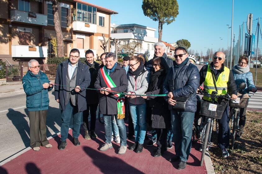 Inaugurata la #pistaciclabile di Via Soncino