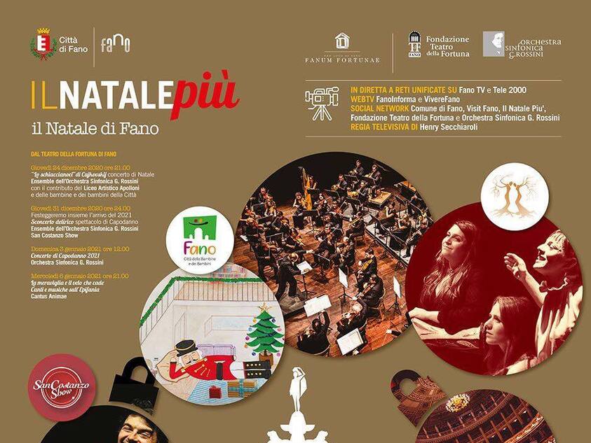 IL NATALEPU': “SCONCERTO DELIRICO”, spettacolo di Capodanno Orchestra Sinfonica G. Rossini e San Costanzo Show!