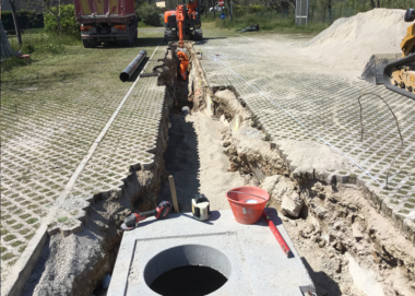 Comune di Fano: Torrente Arzilla, ripresi i lavori per la vasca di prima pioggia
