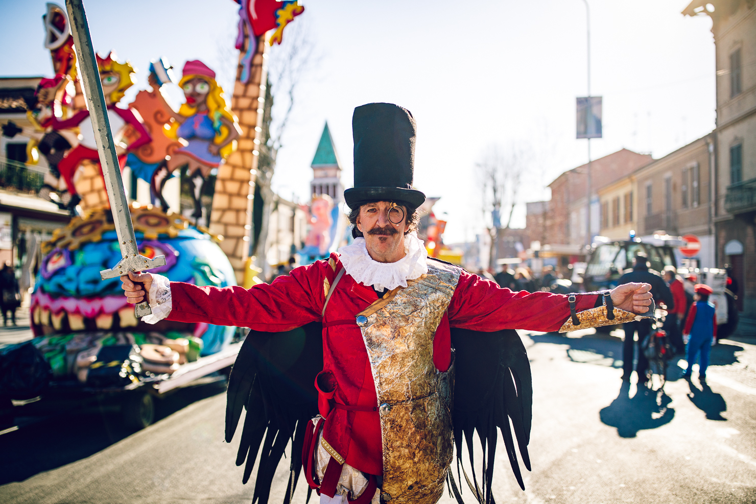 El Vulòn, la maschera tipica del Carnevale di Fano