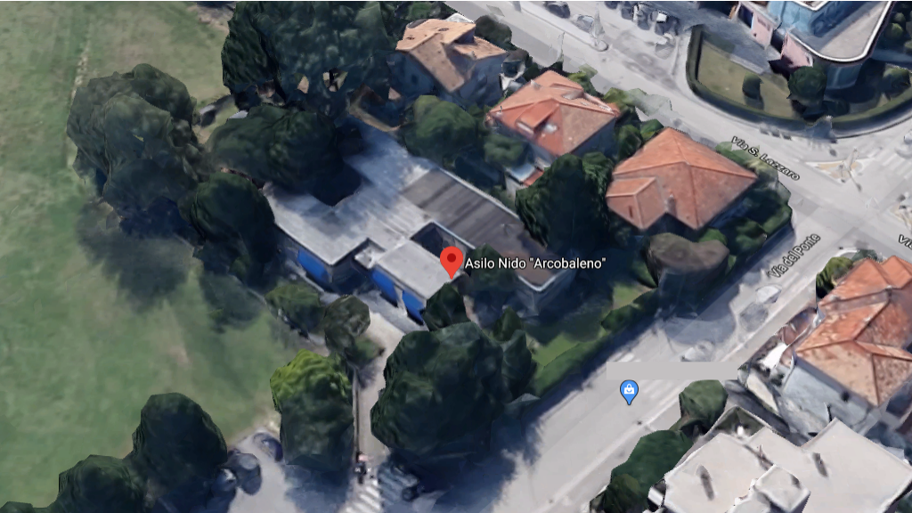 Google Maps - Nido Arcobaleno Via del Ponte, 20 - Zona San Lazzaro