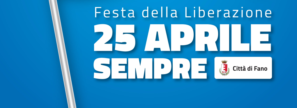 25 aprile 2020, il comune di fano celebra la liberazione ai tempi del covid19
