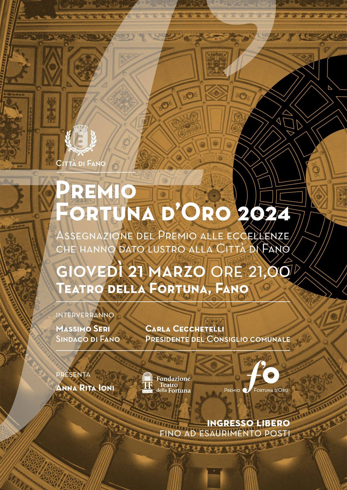 Premio "Fortuna d'Oro 2024" 