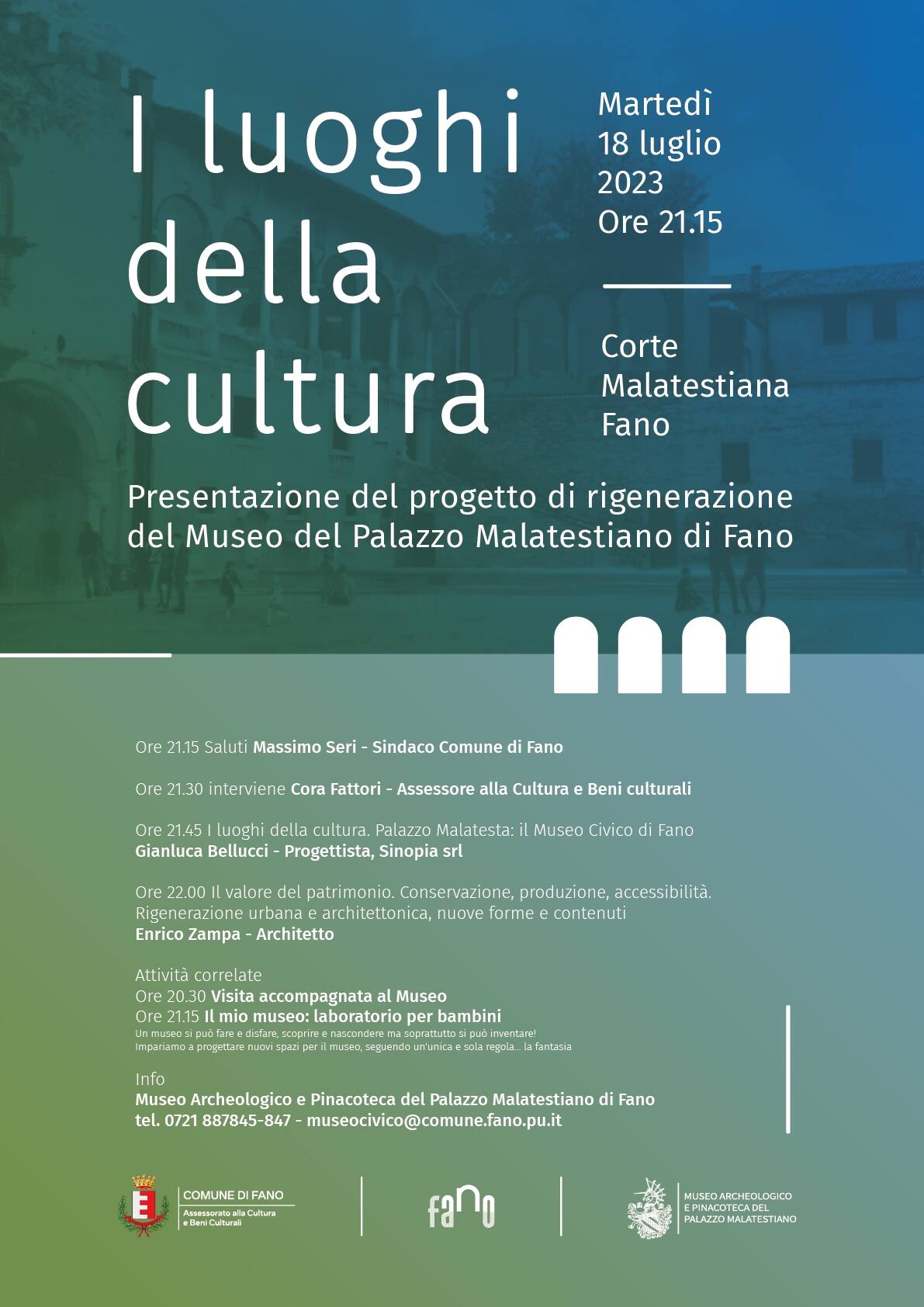Martedì 18 luglio verrà presentato il progetto del nuovo museo del Palazzo Malatestiano