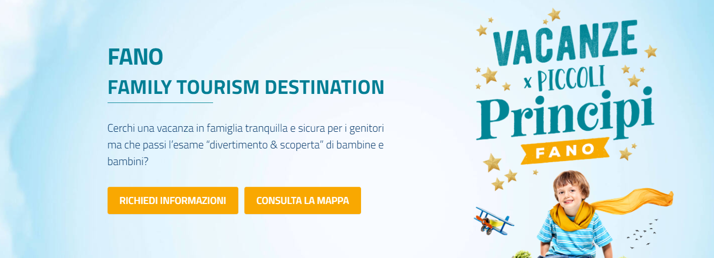 Fano Family Tourism Destination: accedi al servizio